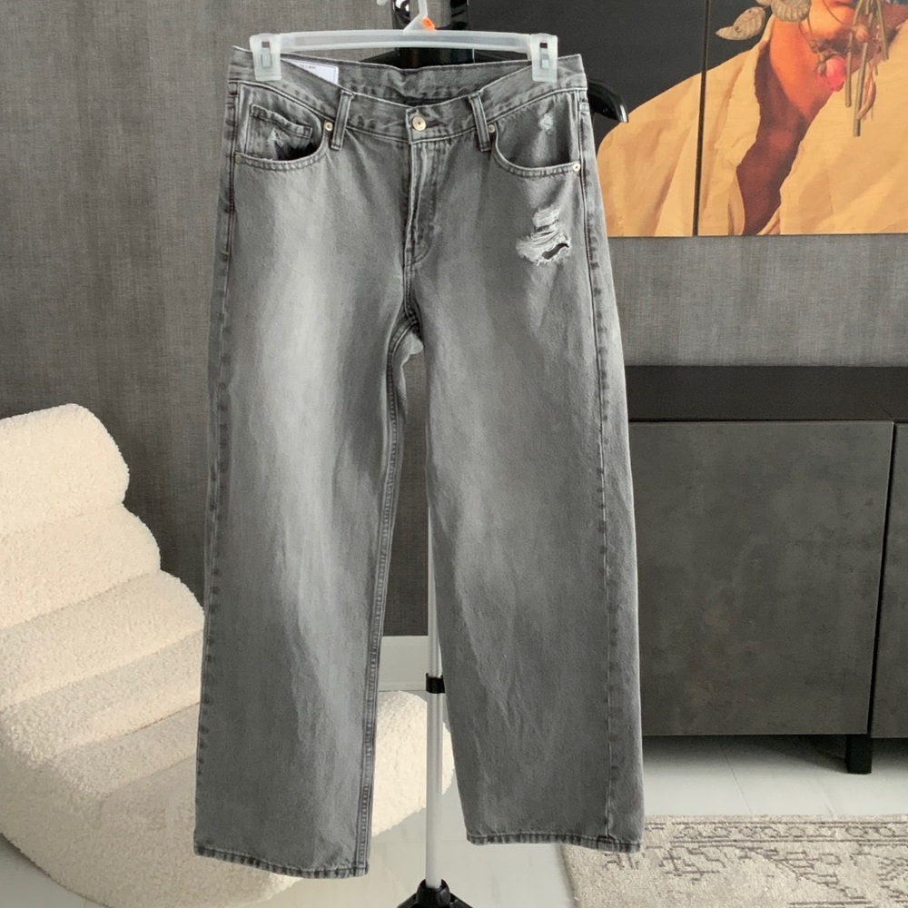 GAP Low stride Gray Jeans 29